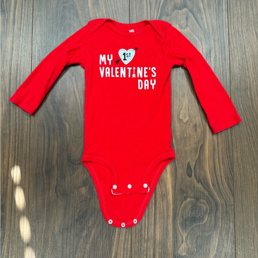 Carter’s Just One You “My First Valentine’s” Day” Onsie